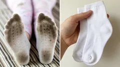 Auch die ältesten Socken werden wieder schneeweiss: Diese Methode macht sie wie neu